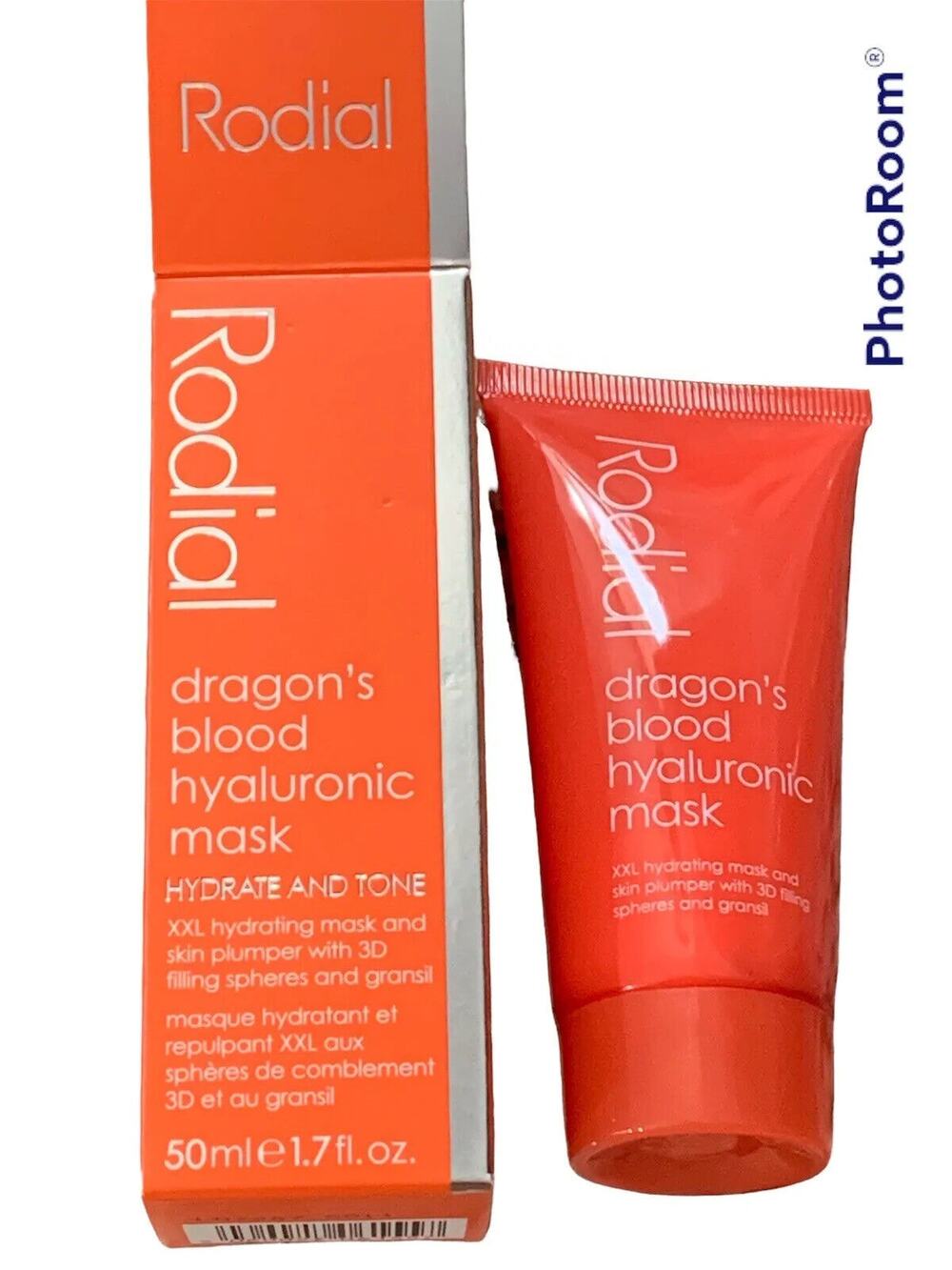 Rodial Dragon's Blood Hyaluronic Mask Hydrate Tone 1.7 Fl.Oz. / 50ml -ret $58